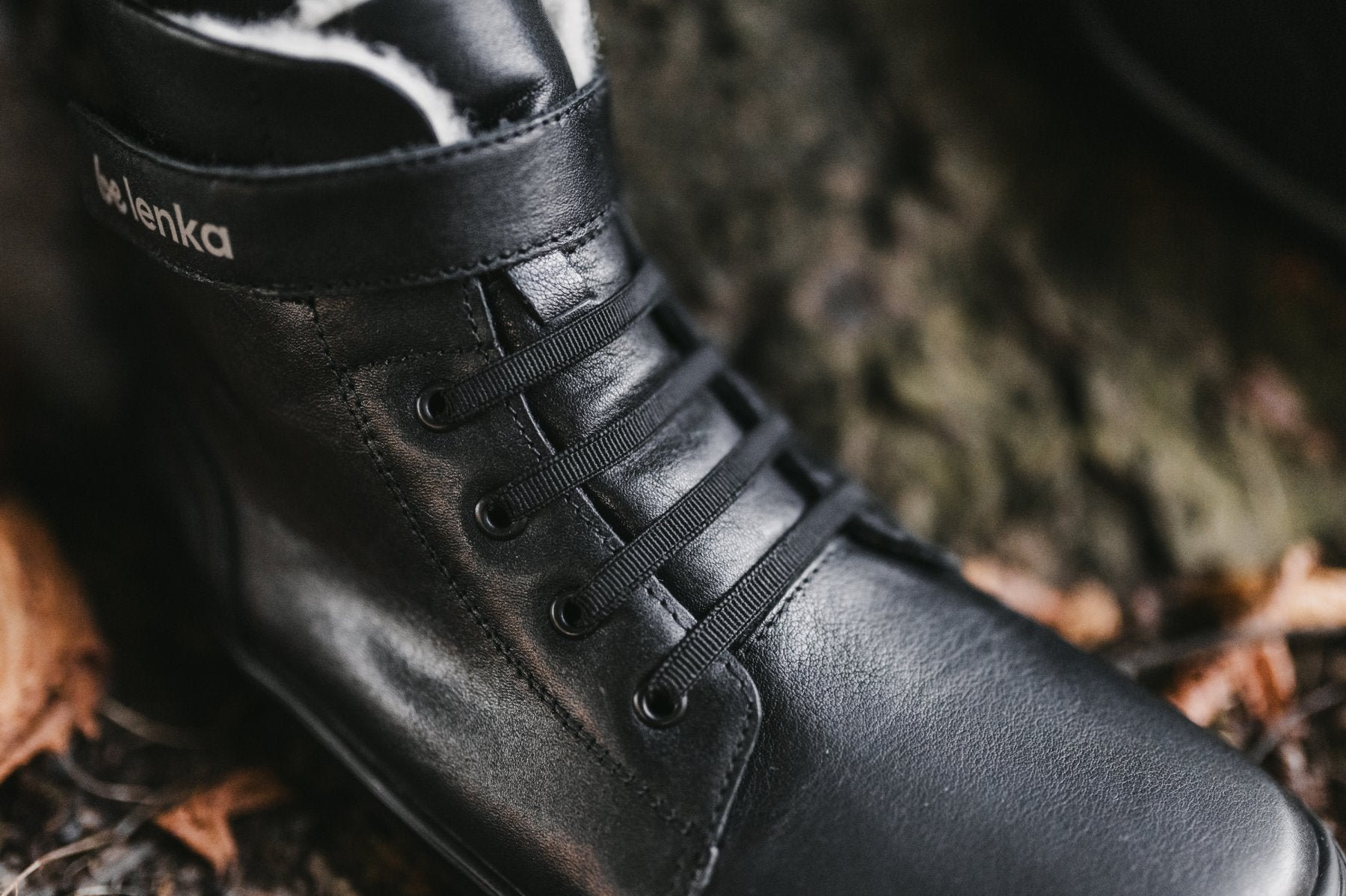 Barefoot Shoes for Kids - Be Lenka Winter All Black - Comfortable & Flexible for Indoor & Outdoor Play