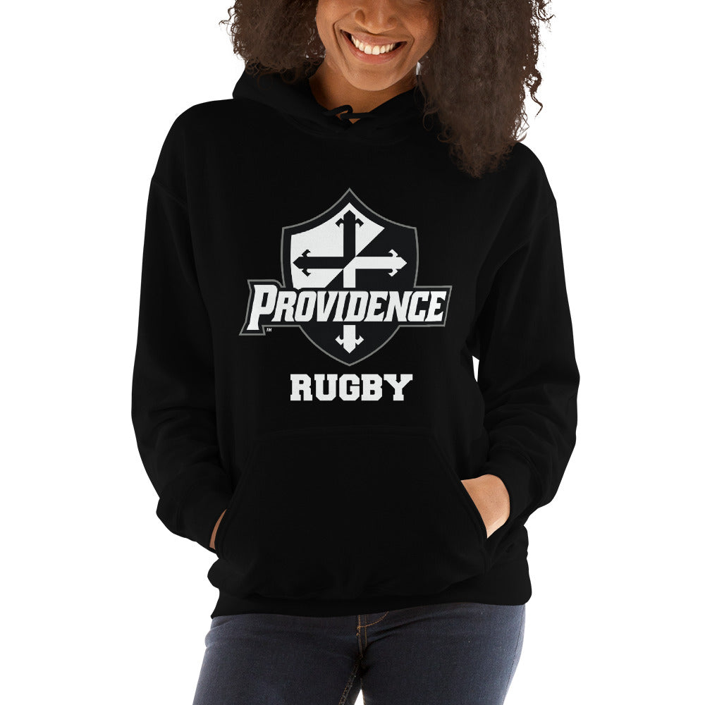 Providence College Rugby Hoodie - Men's & Women's Pullover Sweatshirt for Fans & Alumni - Cozy Fleece Lined for Cold Weather - Perfect for Game Day, Tailgating, and Campus Wear
