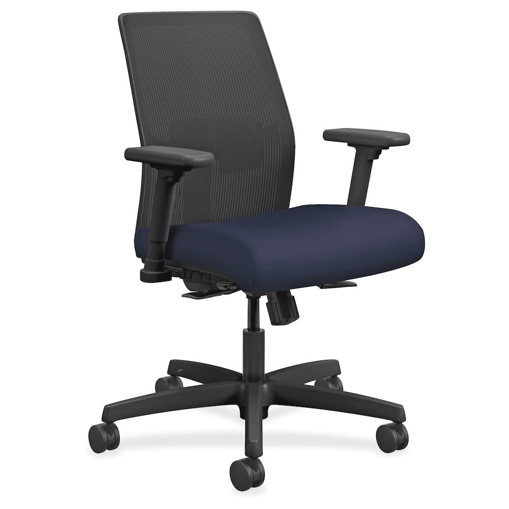 Ergonomic Mesh Back Office Chair with Adjustable Height - JU789815 - Perfect for Home Office, Gaming, and Workspace Comfort