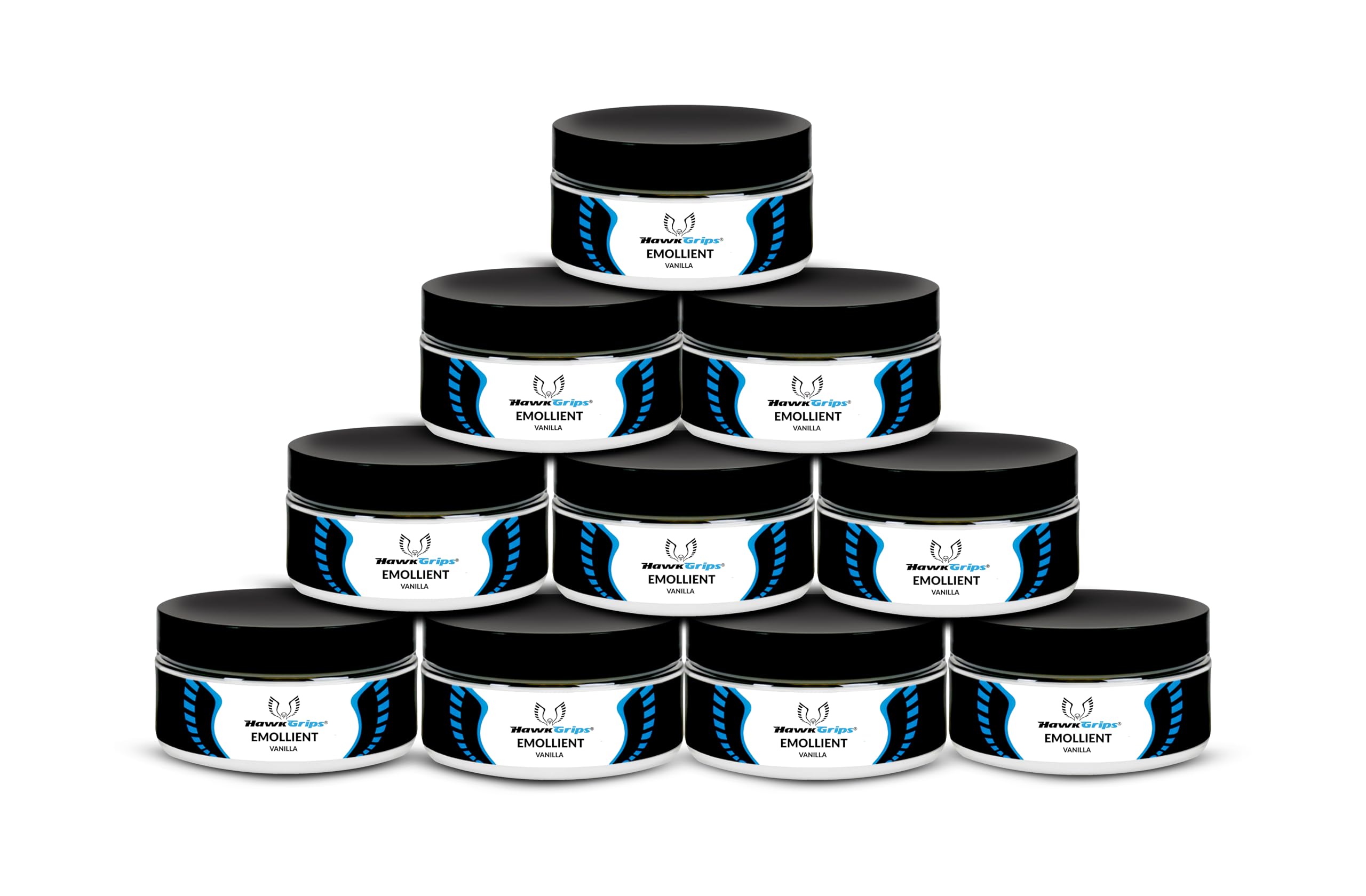 Vanilla Scented Massage Cream for Deep Tissue & Muscle Therapy - 8oz x 10 Jars - Safe, Clean Ingredients for Hands & Tools | Perfect for Spa, Physical Therapy & Home Relaxation
