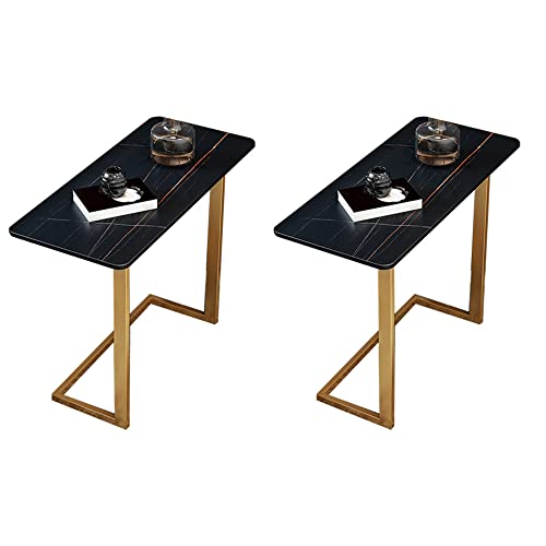 Gold Base & Black Table Top