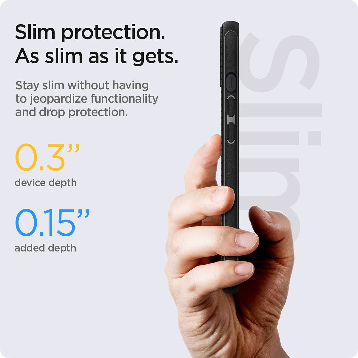 Spigen Mag Armor iPhone 13 Case (2021) - Matte Black | Magsafe Compatible Protective Cover | Perfect for Work, Travel & Everyday Use