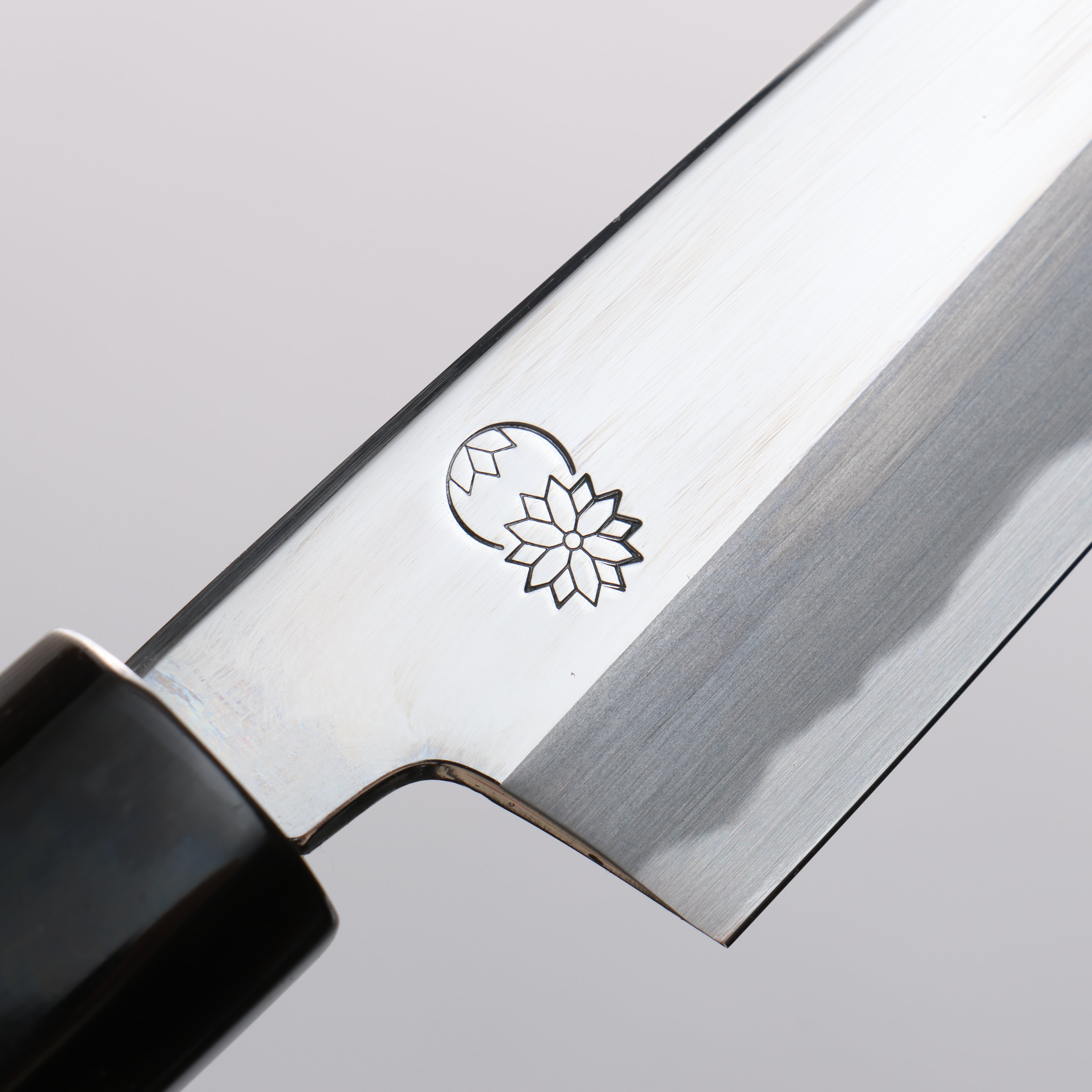 Choyo Blue Steel No.1 Kiritsuke Petty Knife 135mm - Japanese Mirrored Finish with Magnolia Wood Handle - Perfect for Sushi, Vegetables & Precision Kitchen Tasks