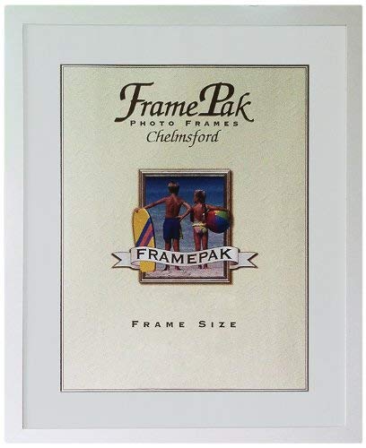 14 x 11 Inch White Picture Photo Frame - A4 Size Wall Display for Home, Office & Gift Giving