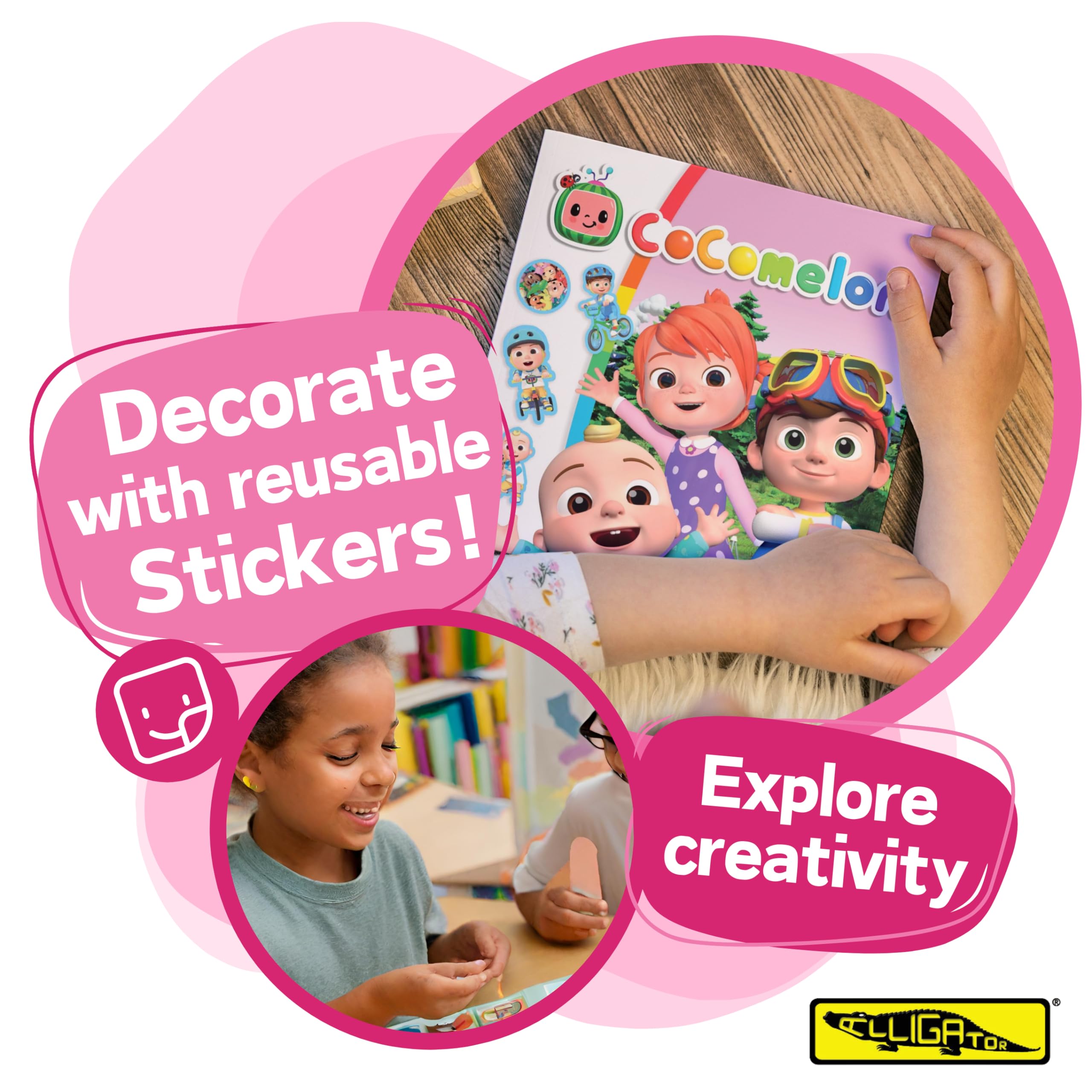 Cocomelon Sticker Book for Kids - Fun and Educational Stickers for Toddlers, Preschool Learning Activities, Party Favors, and Travel Entertainment
