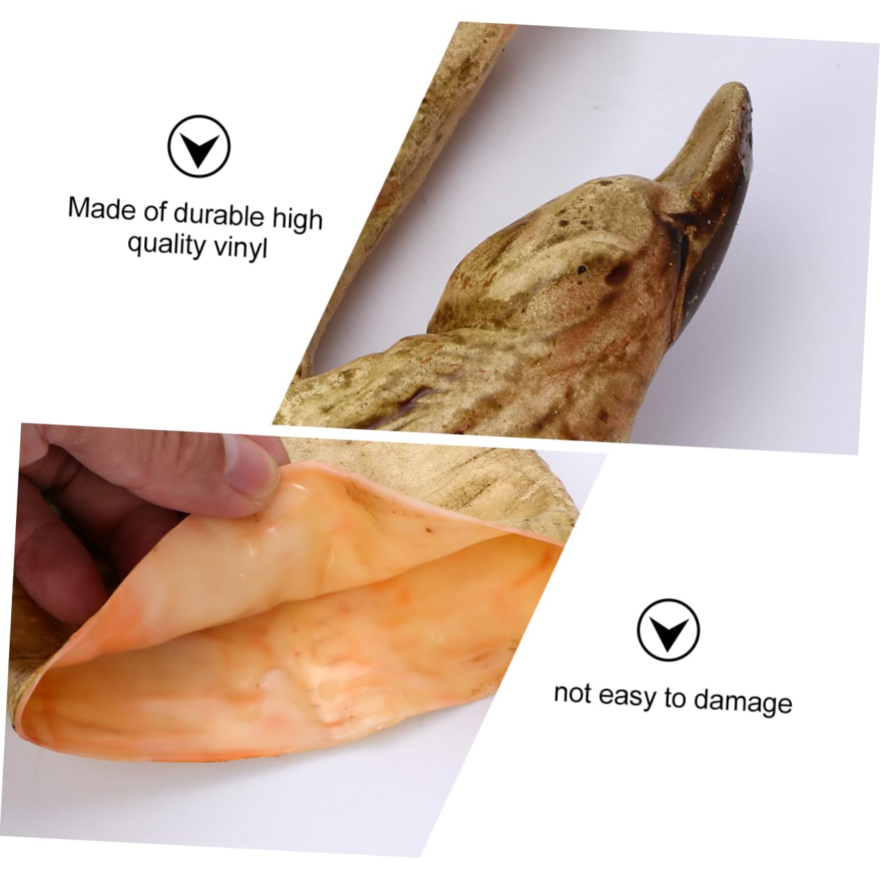 2 Pairs Zombie Hands Gloves - Scary Halloween Costume Accessories for Devil, Horror Dress Up & Party Makeup Props (Yellow) - Perfect for Trick or Treat, Haunted House & Cosplay Events