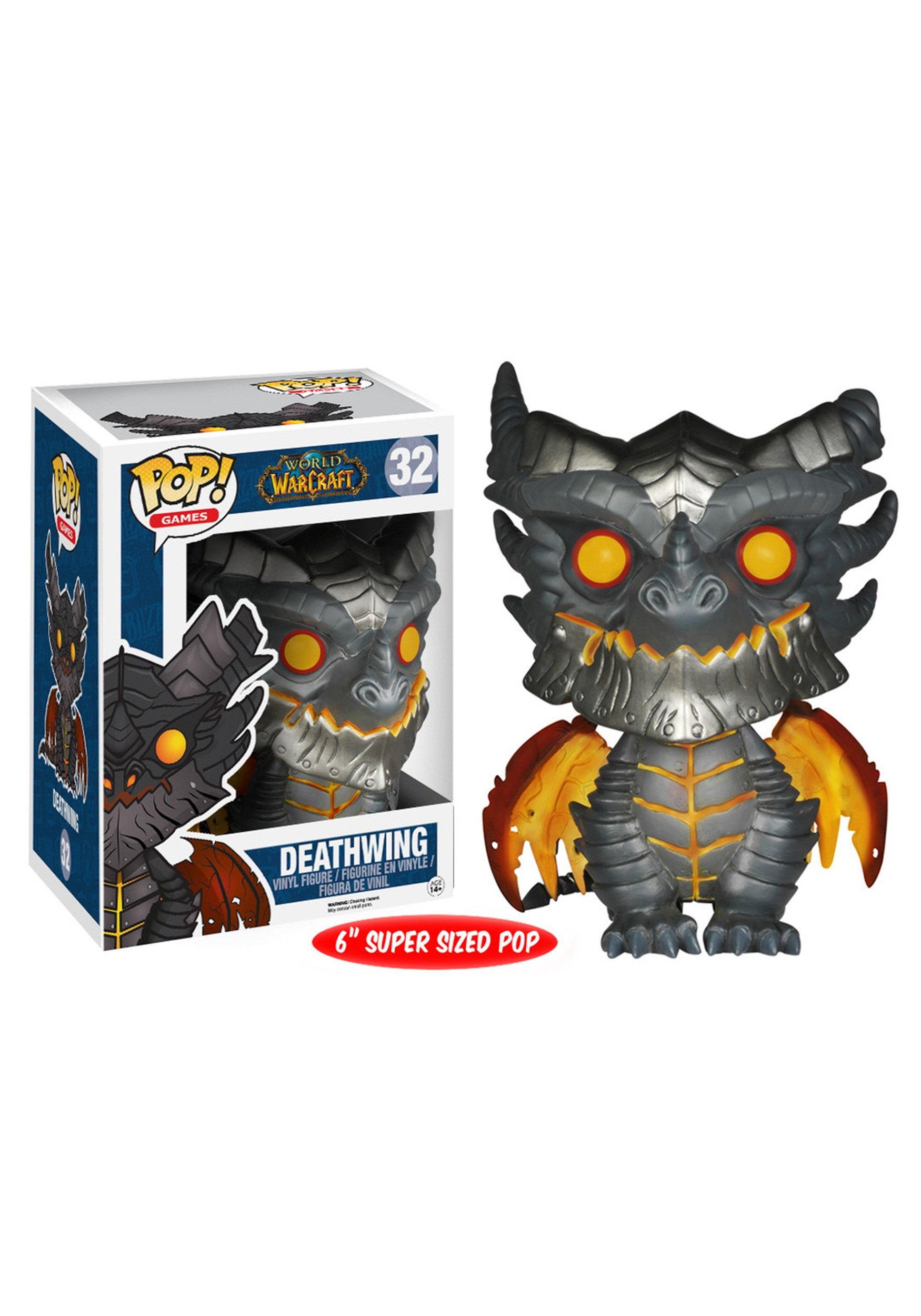 Funko Pop Games: World of Warcraft Oversized Deathwing Figure - 6