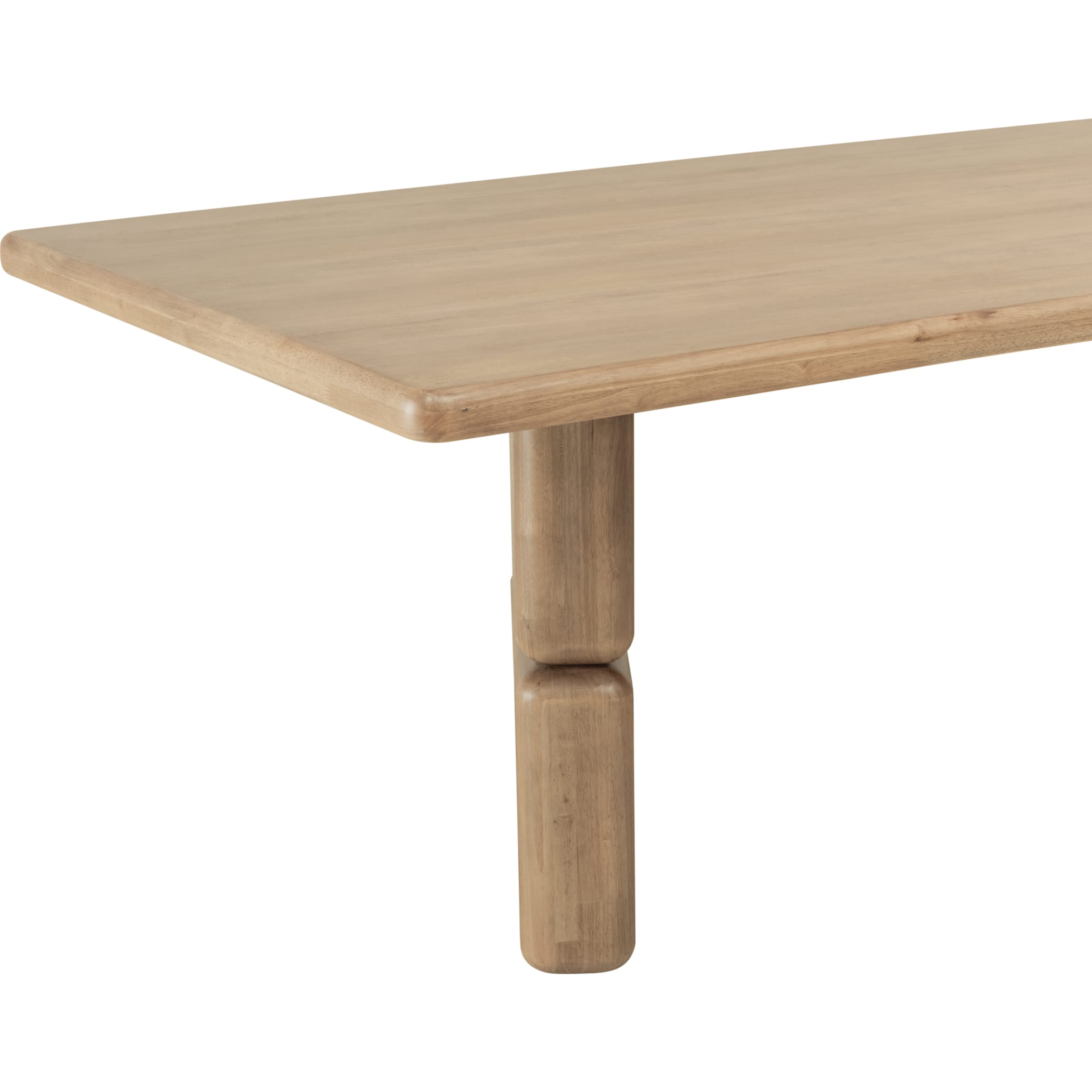 Stylish Nia Rectangular Acacia Wood Dining Table - Lioness Design for Modern Dining Room & Kitchen | Perfect for Family Gatherings & Dinner Parties