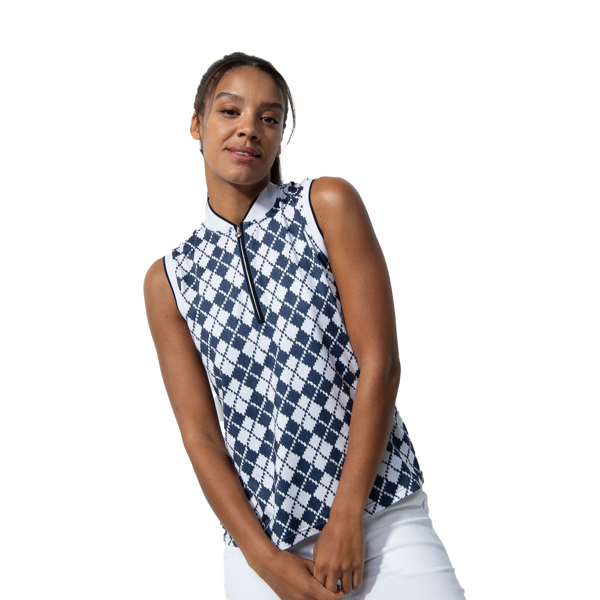 Breathable Sleeveless Women's Golf Polo Shirt - Moisture-Wicking Athletic Top for Golf & Tennis - Perfect for Summer Sports & Outdoor Activities