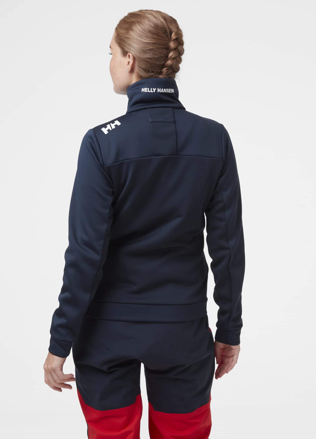 Helly Hansen Women's Crew Fleece Jacket - Lightweight Warm Pullover for Hiking, Camping & Outdoor Activities
