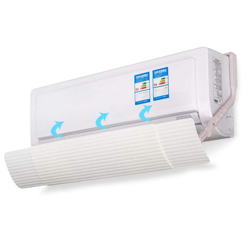 Universal Adjustable Air Conditioner Deflector - Retractable Anti-Direct Blow Air Hood & Outlet Cover for Wall-Mounted AC Units | Perfect for Elderly, Infants & Pregnant Women | Bedroom, Nursery & Office Cooling Solution