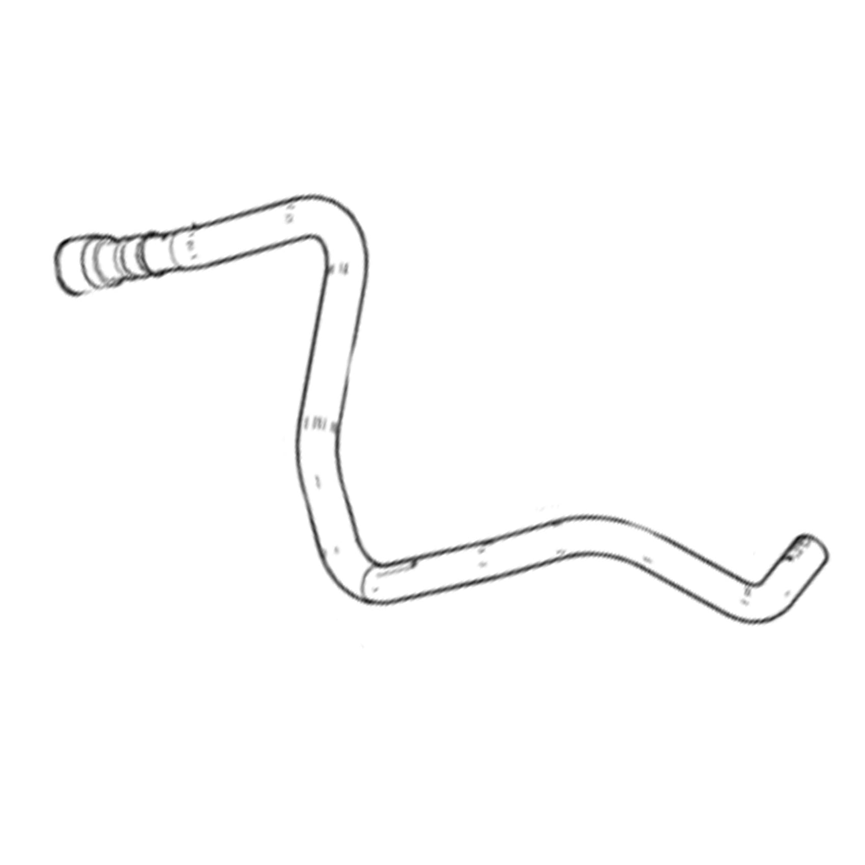 GM Genuine Parts HVAC Heater Hose & Inlet Hose - Compatible with Chevrolet Silverado 1500/2500/LD & GMC Sierra 1500/Limited - Durable Replacement for Engine Cooling System - Perfect for Off-Roading, Towing & Daily Driving