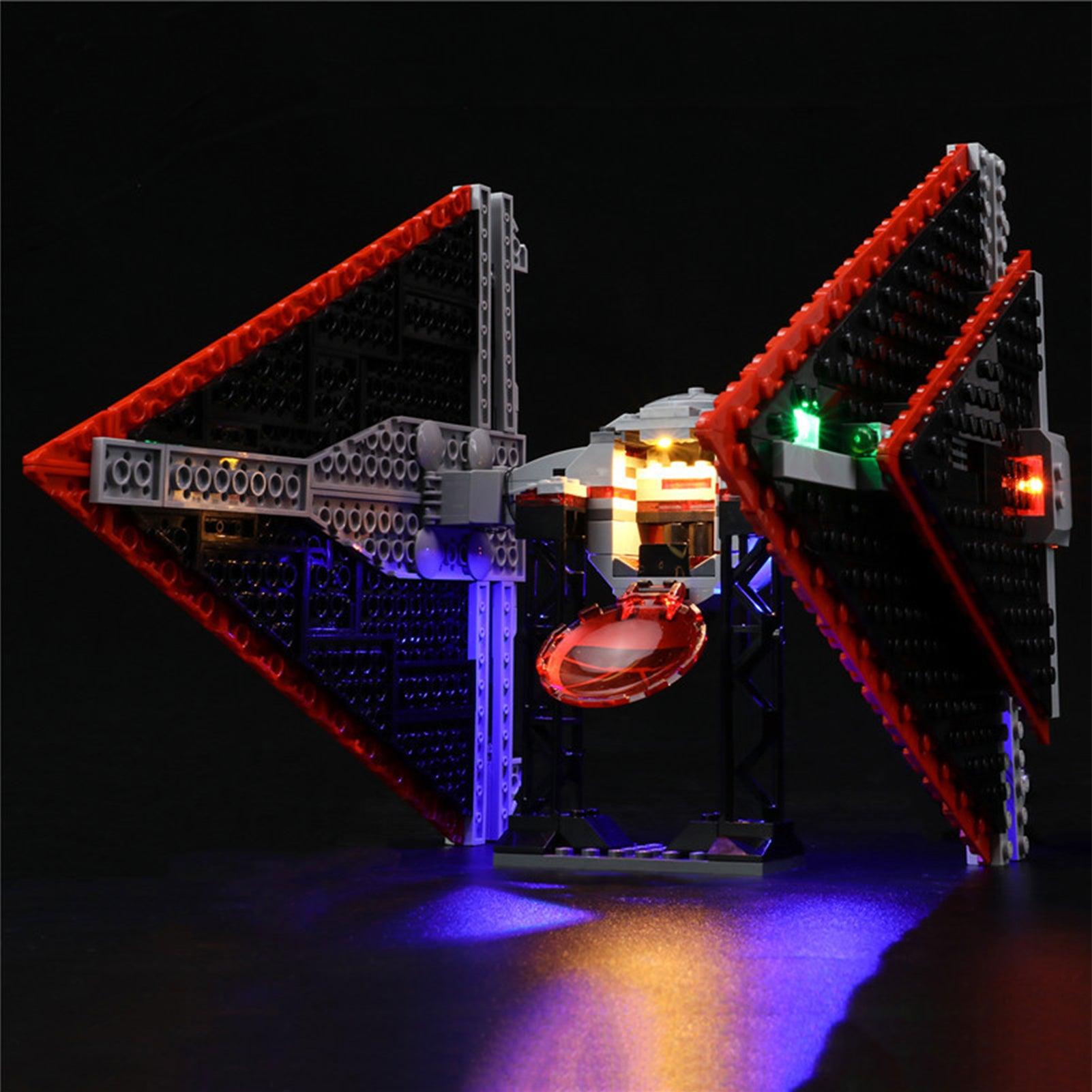 Best Light Kit for Lego Star Wars Sith TIE Fighter 75272 Building Blocks - Enhance Your Model with LED Lights for Display & Night Scenes