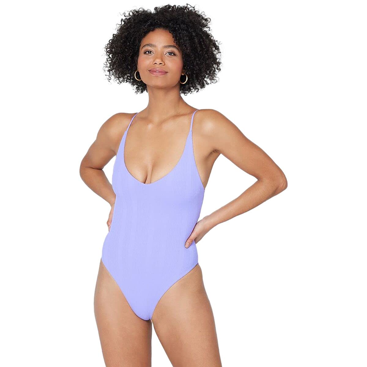 LSpace Pointelle Rib Gianna Classic One-Piece Swimsuit - Women's High Waisted Bathing Suit with Tummy Control, Sexy One Piece Swimwear for Beach, Pool & Vacation