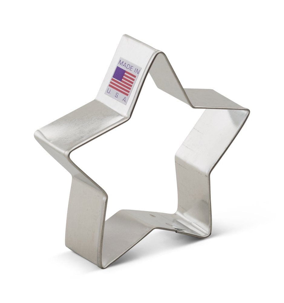 Star-Shaped Cookie Cutter Set - Stainless Steel Baking Tools for Christmas, Halloween, Party - Perfect for DIY Cookies, Cake Decorating & Holiday Baking Gifts