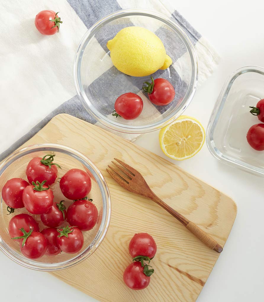 24-Piece Glass Food Storage Containers Set with Airtight Snap Locking Lids - BPA-Free Meal Prep Containers for Lunch, Leftovers & Meal Planning | Microwave, Oven, Freezer & Dishwasher Safe | Perfect for Home, Office & Picnics (White)