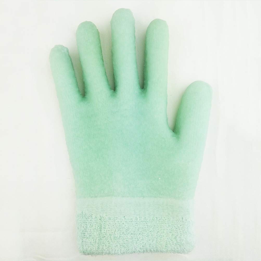 Minkissy Moisturizing Hand Gloves & Men's Socks 2-Pack - Spa Skincare for Dry Hands, Psoriasis Relief & Foot Care - Perfect for Home Spa, Night Treatment & Beauty Routine