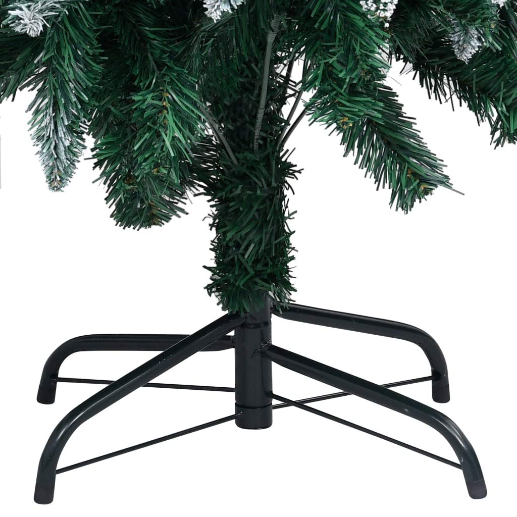 6 ft Artificial Christmas Tree with Pine Cones & Snow - VidaXL Premium Holiday Decor for Living Room, Office, Garden | Perfect for Xmas, Winter & Festive Home Decoration