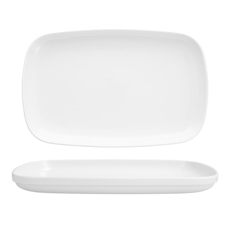 Fortessa Cooper Outdoor Rectangular Platter 14x9 - Elegant Serving Tray for Patio Dining, BBQ Parties & Outdoor Entertaining