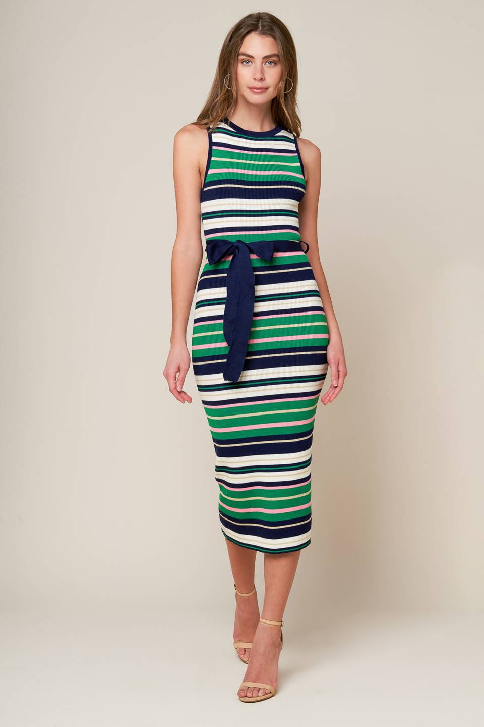 LET'S GO ABROAD SWEATER DRESS - Women's Casual Knit Dress for Travel & Outings - Perfect for Fall, Winter & Holiday Season