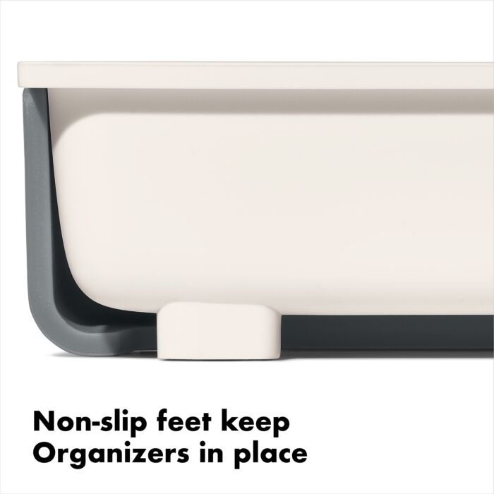Expandable Kitchen Utensil Drawer Organizer - Adjustable Drawer Divider for Spoons, Forks & Knives - Perfect for Kitchen, Office & Dorm Organization