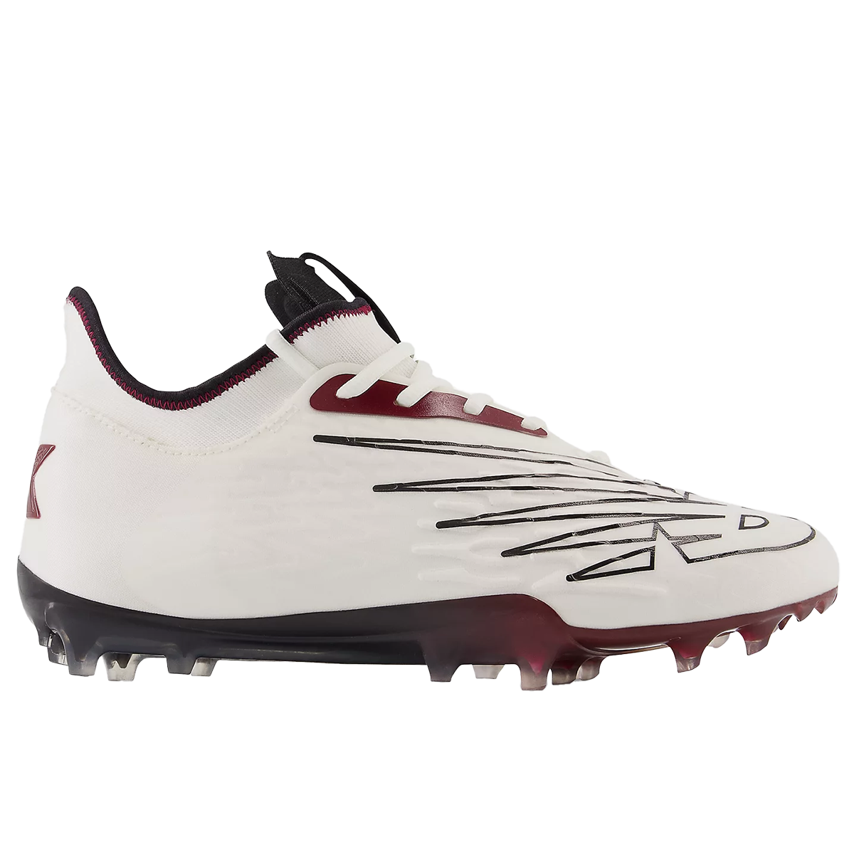 White/Crimson/Black