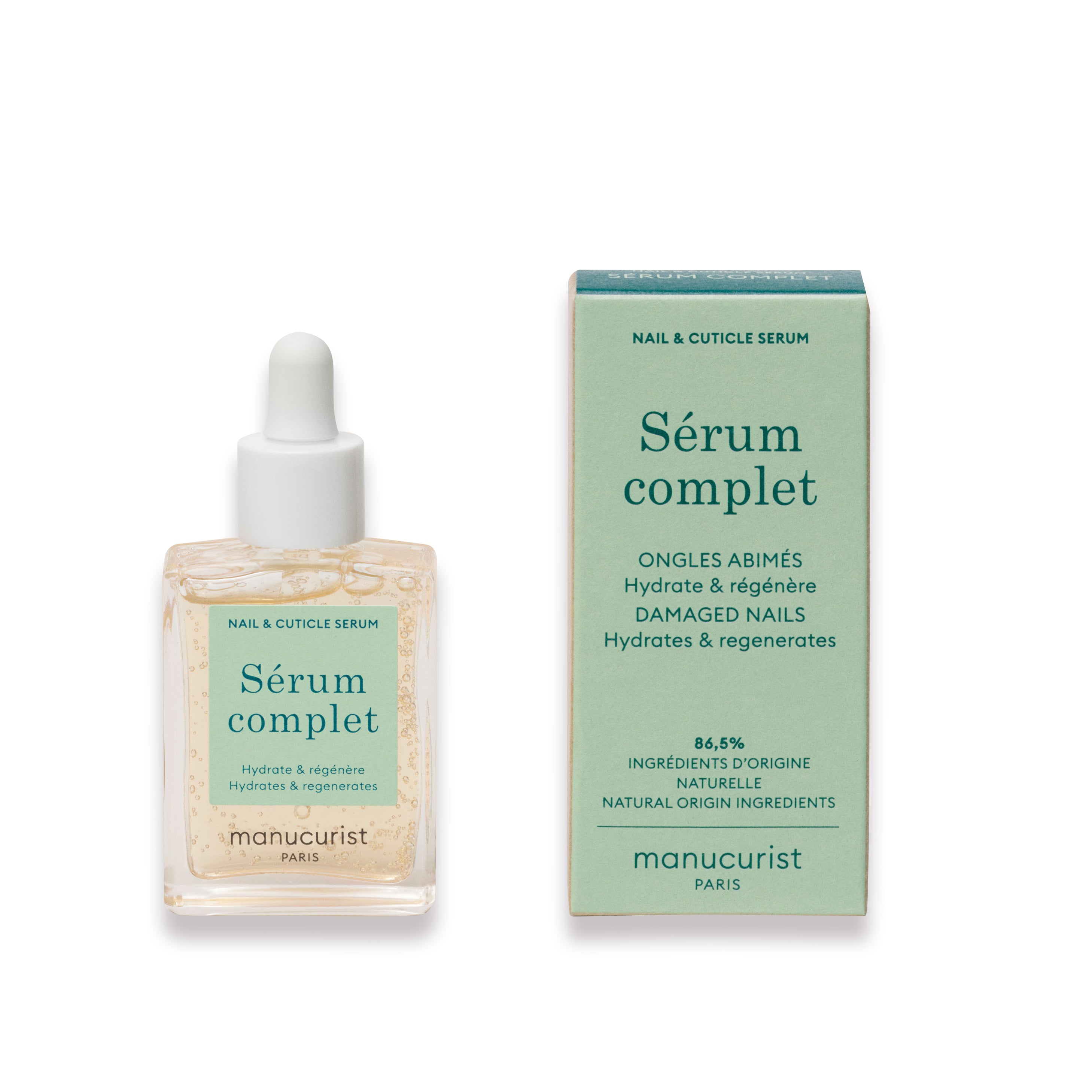 Manucurist Complete Serum for Nails - Strengthening & Growth Treatment with Biotin & Keratin | Perfect for Brittle, Weak Nails & At-Home Nail Care Routines