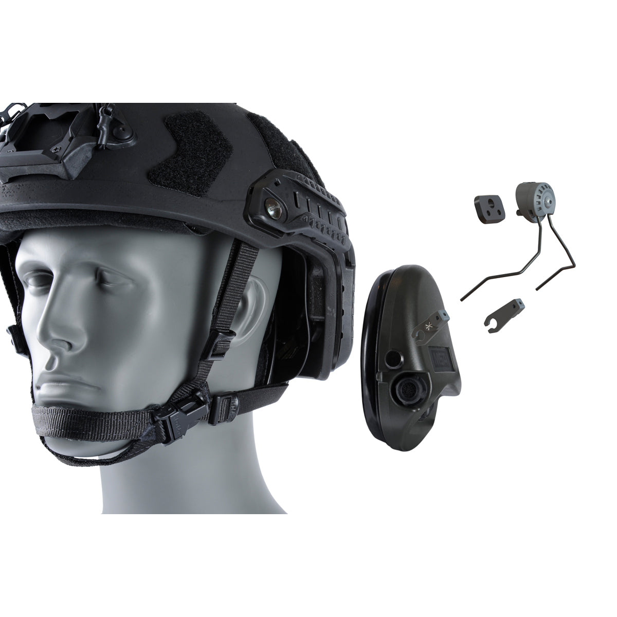 Unity Tactical SARA Sordin Adapters - Premium Helmet Mount Accessory for Military & Tactical Headgear | Perfect for Combat, Shooting & Outdoor Activities