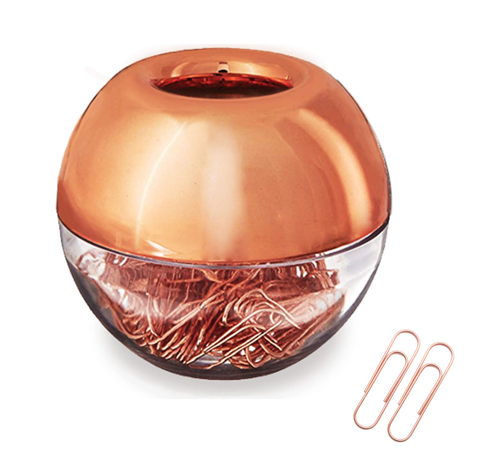 Rose Gold Paper Clips Set - 100pcs 1.1