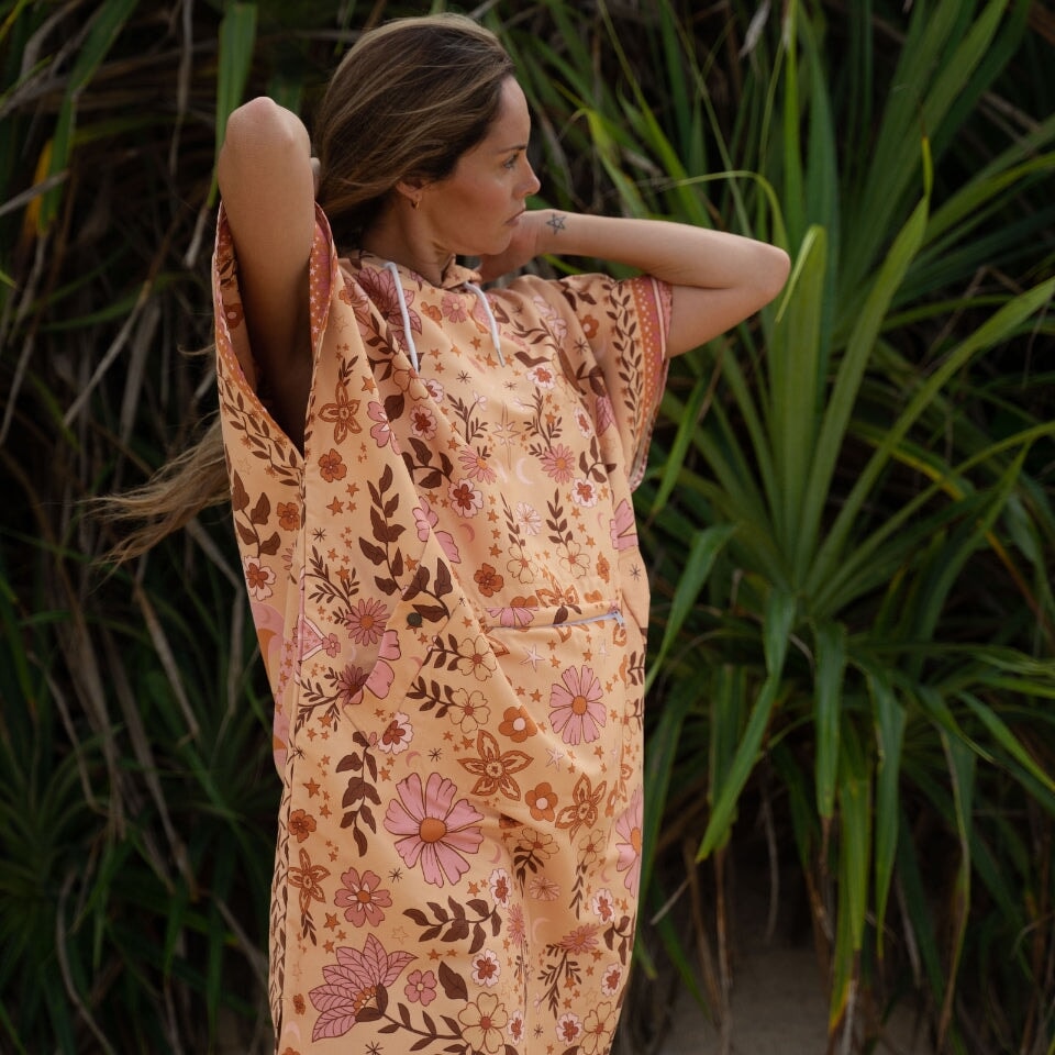 Boho Sun Beach Towel Poncho - Soft & Stylish Cover Up for Women - Perfect for Beach, Pool, Yoga & Travel - Quick Dry & Lightweight