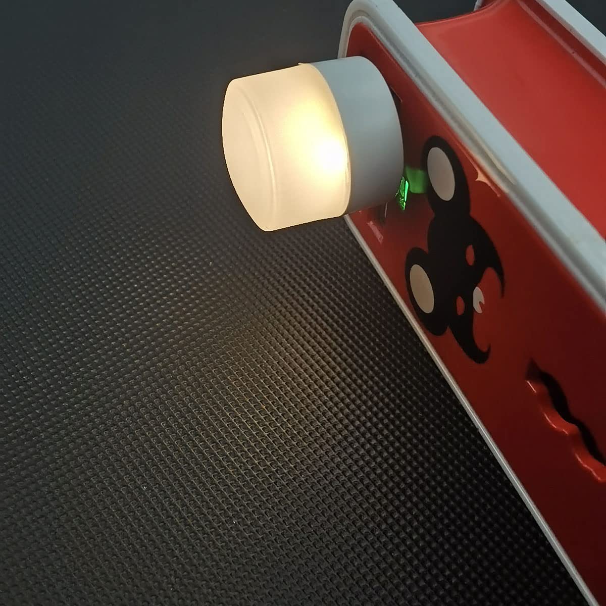 10 Pack USB LED Night Lights - Warm White for Bedroom, Bathroom & Nursery