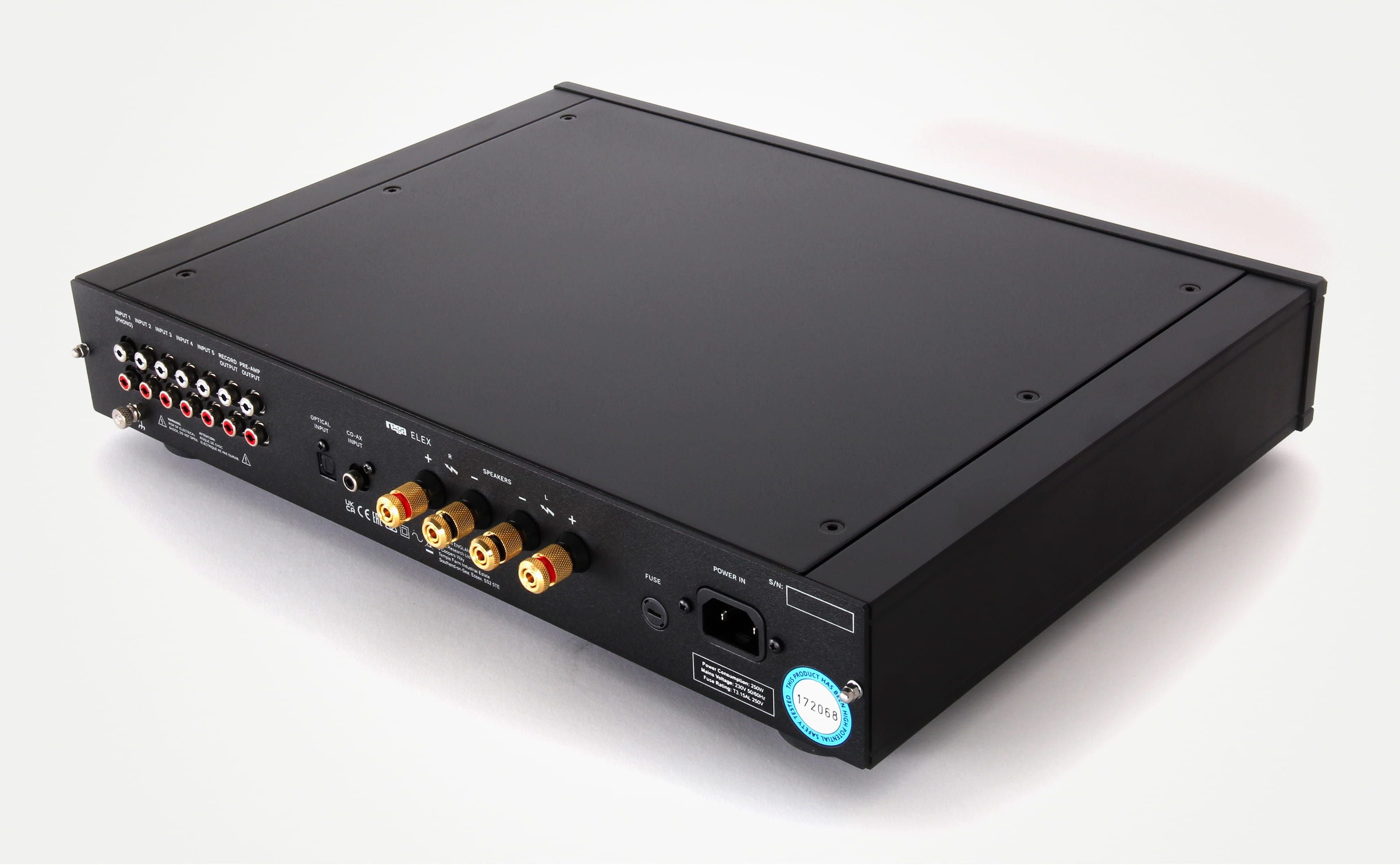 Rega Elex MK4 Integrated Stereo Amplifier - Open Box Condition | Hi-Fi Audio System for Home Theater & Music Listening