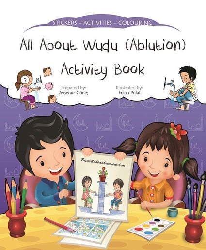 Islamic Wudu Activity Book for Kids - Learn Prayer Rituals with Fun Exercises | Perfect for Muslim Children's Education & Home Learning