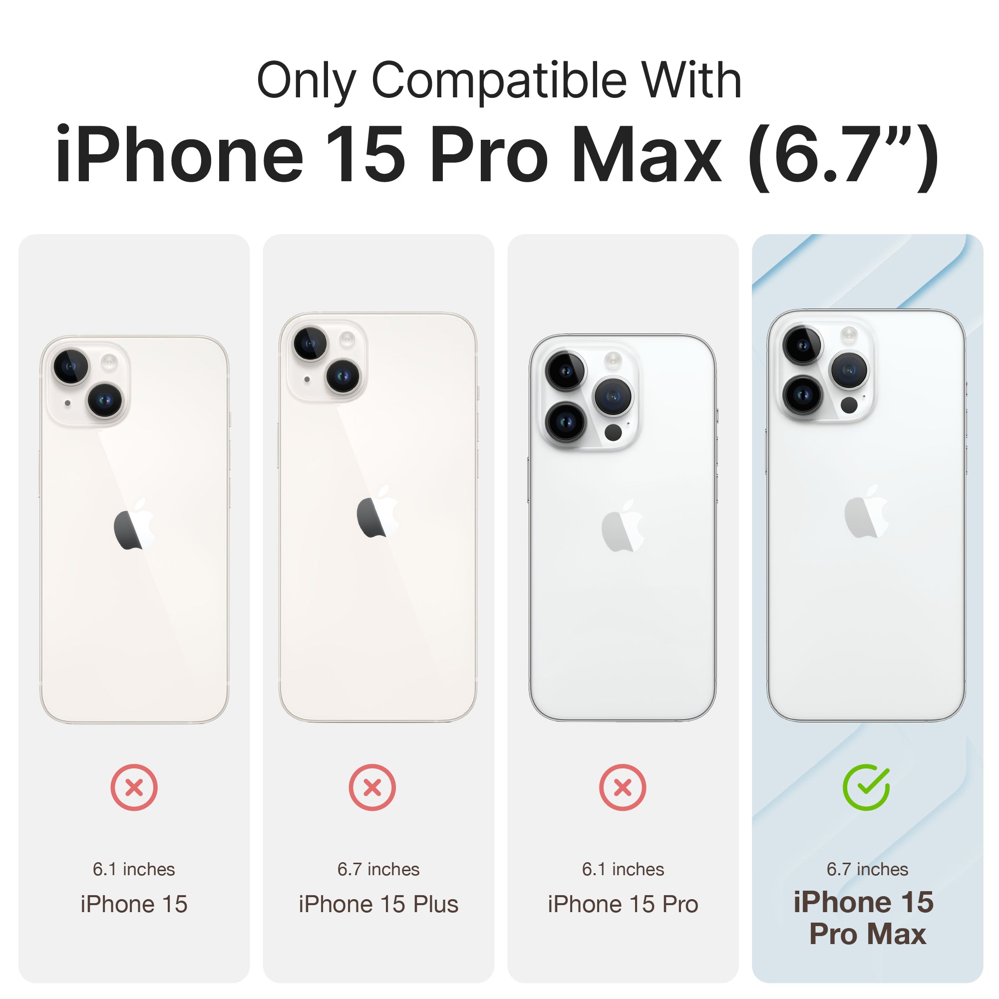 iPhone 15 Pro Max Magnetic Case - Shockproof Protective Cover with MagSafe Compatibility for Wireless Charging | Perfect for Daily Use, Travel & Outdoor Activities