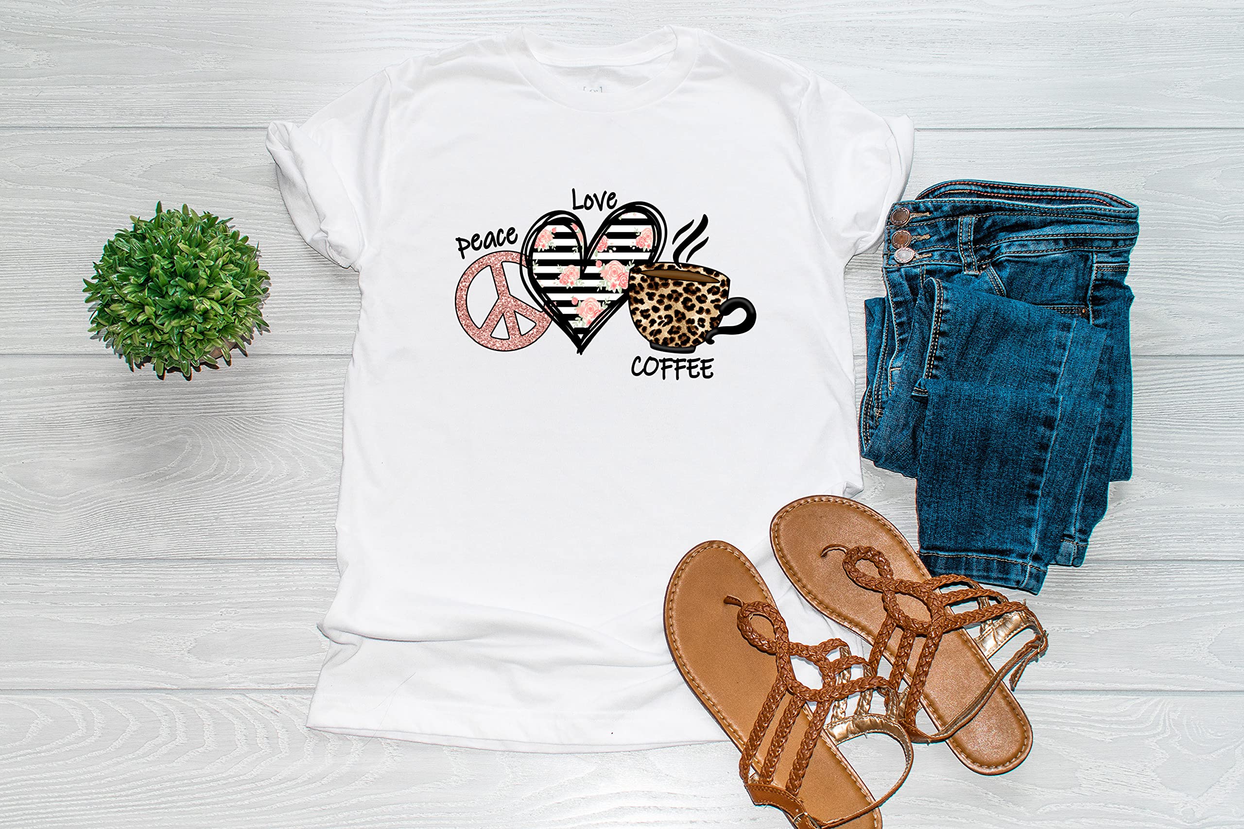 Coffee Lover Sublimation Transfer - Ready to Press for Shirts & Mugs