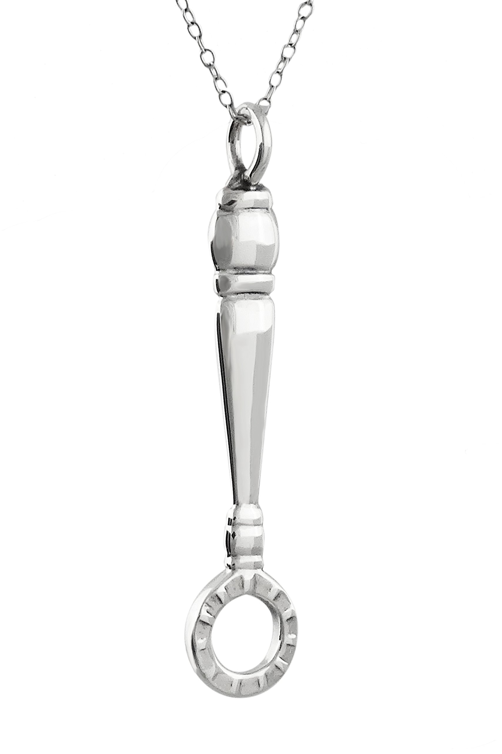 FashionJunkie4Life Unique Sterling Silver Pendant Necklace for Women - 18