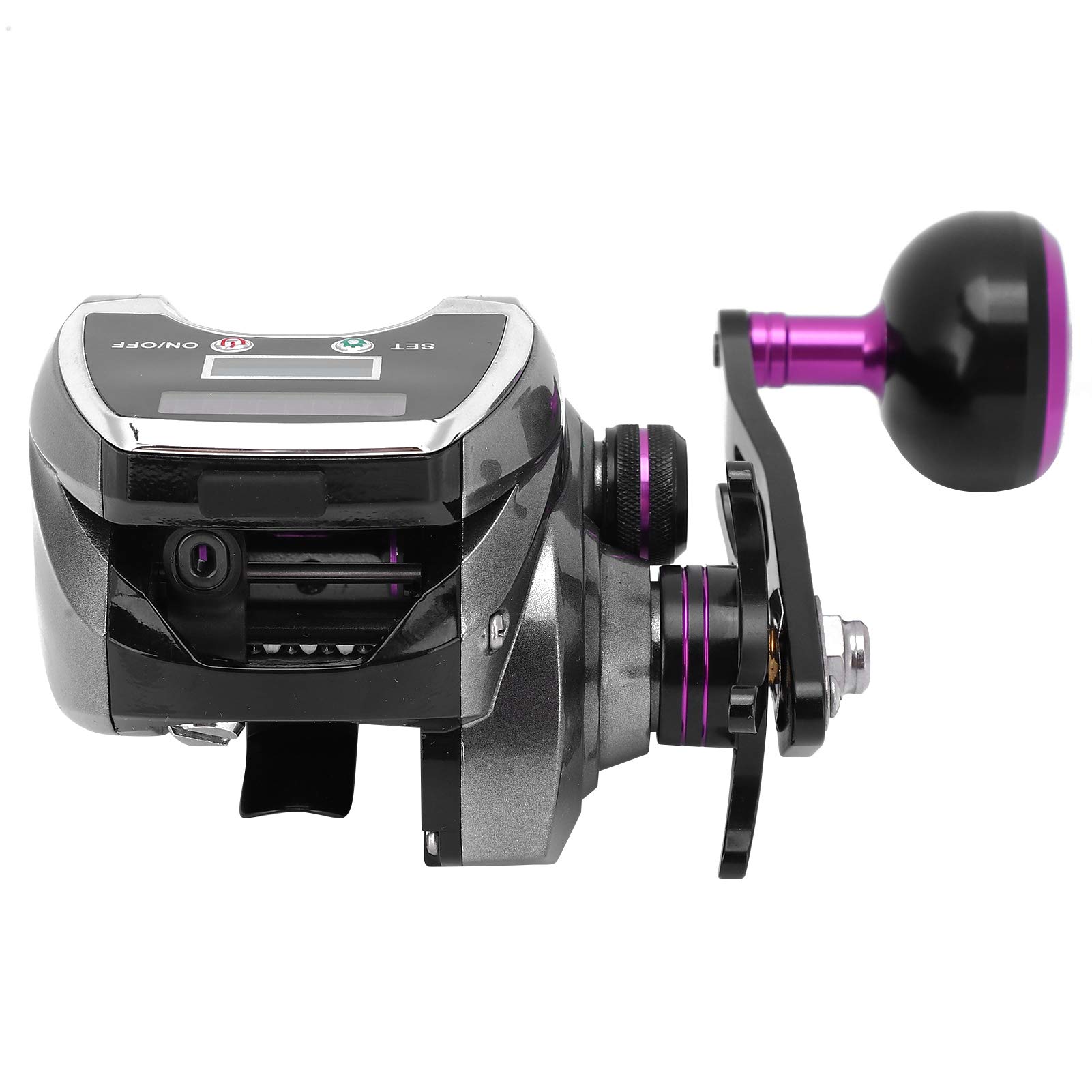 **Durable Magnetic Brake Fishing Reel - Left-Handed Metal Casting Reel for Saltwater & Freshwater Fishing | Smooth Drag for Bass, Trout & Saltwater Game Fish**