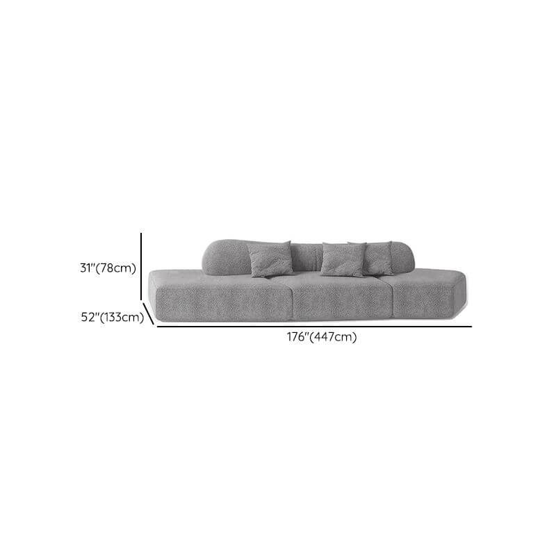 L-Shaped & Straight Corner Sectional Sofa with Left/Horizontal Orientation & Button Tufted Detail - Perfect for Living Room, Lounge & Home Theater Seating