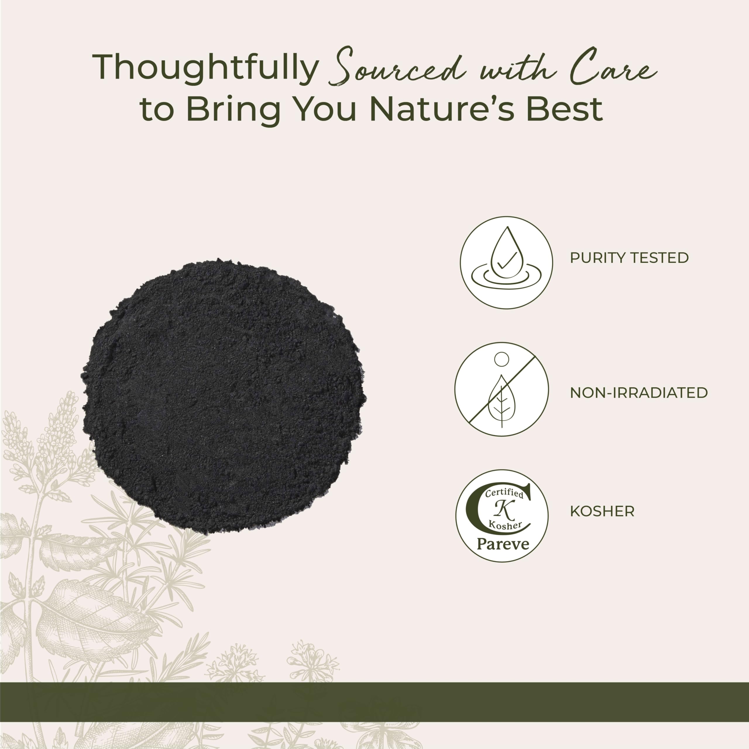 Starwest Botanicals Premium Food Grade US Hardwood Activated Charcoal Powder, 4 oz - Natural Detox, Teeth Whitening & Skin Care for Baking, DIY Beauty & Water Filtration
