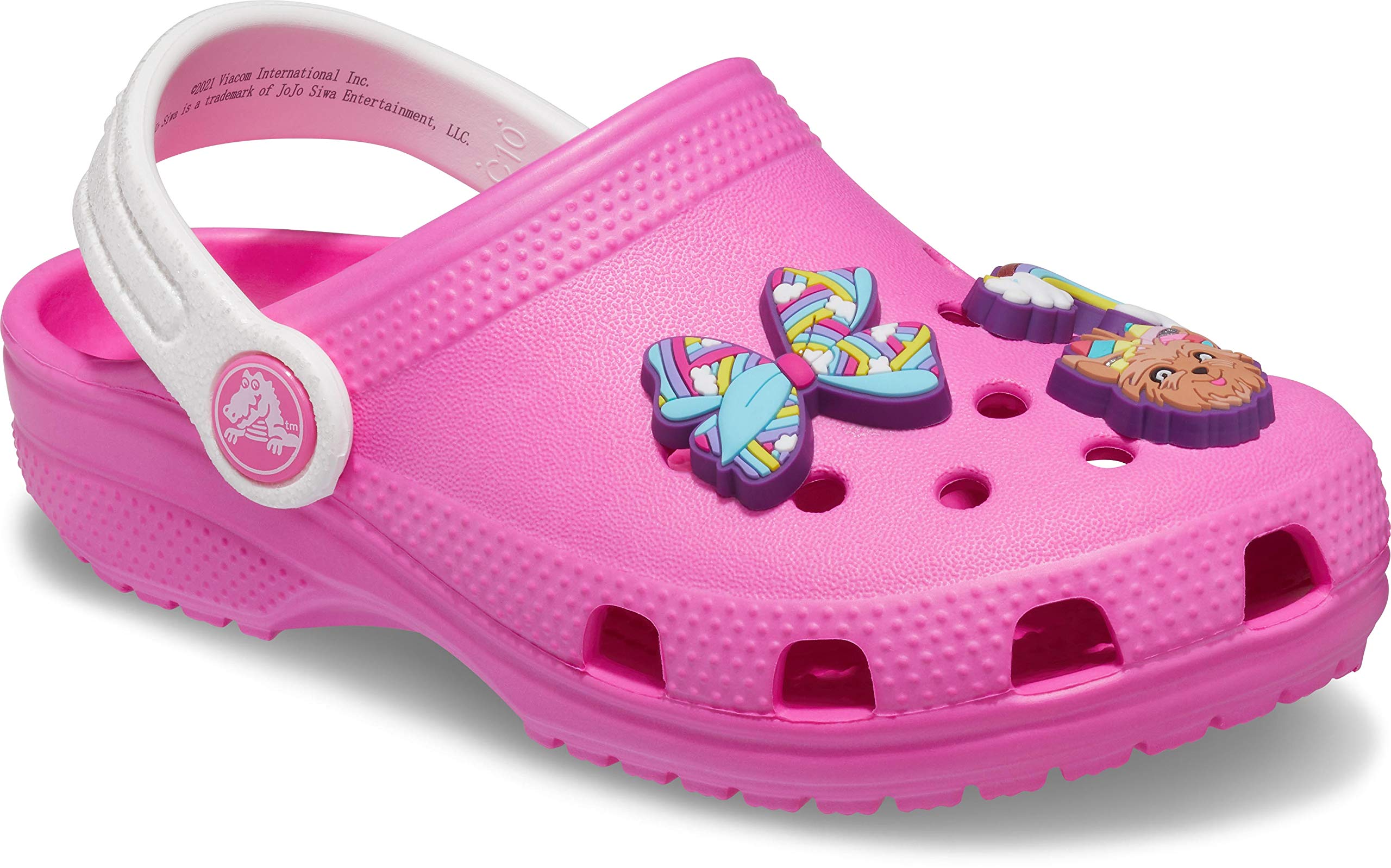 Crocs Unisex-Child Fun Lab JoJo Siwa Clog | Kids' Lightweight Comfortable Water Shoes for Beach, Pool & Outdoor Play