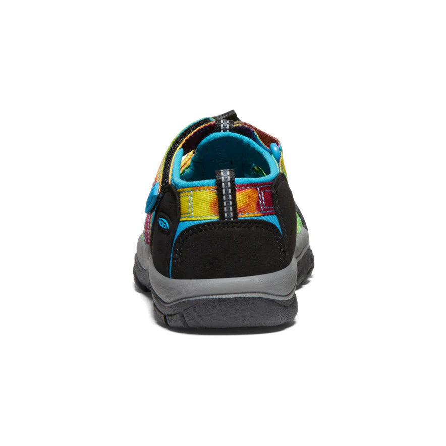 Kids' Newport H2 Sandals - Rainbow Tie Dye Water Shoes for Beach, Pool & Outdoor Play | Comfortable & Quick-Dry Children's Footwear