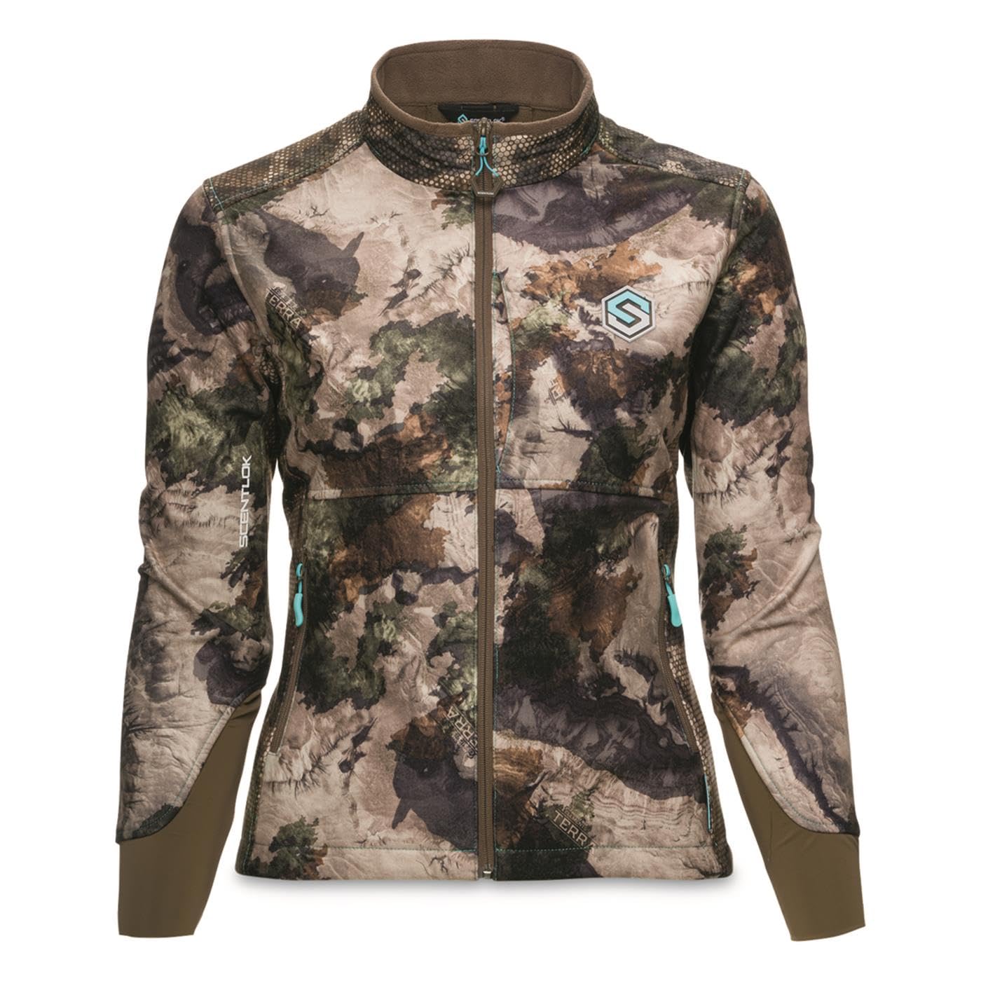 ScentLok Forefront Midweight Water Repellent Camo Hunting Jacket for Women - Odor Control & Durable Outdoor Gear for Deer Hunting & Cold Weather Adventures