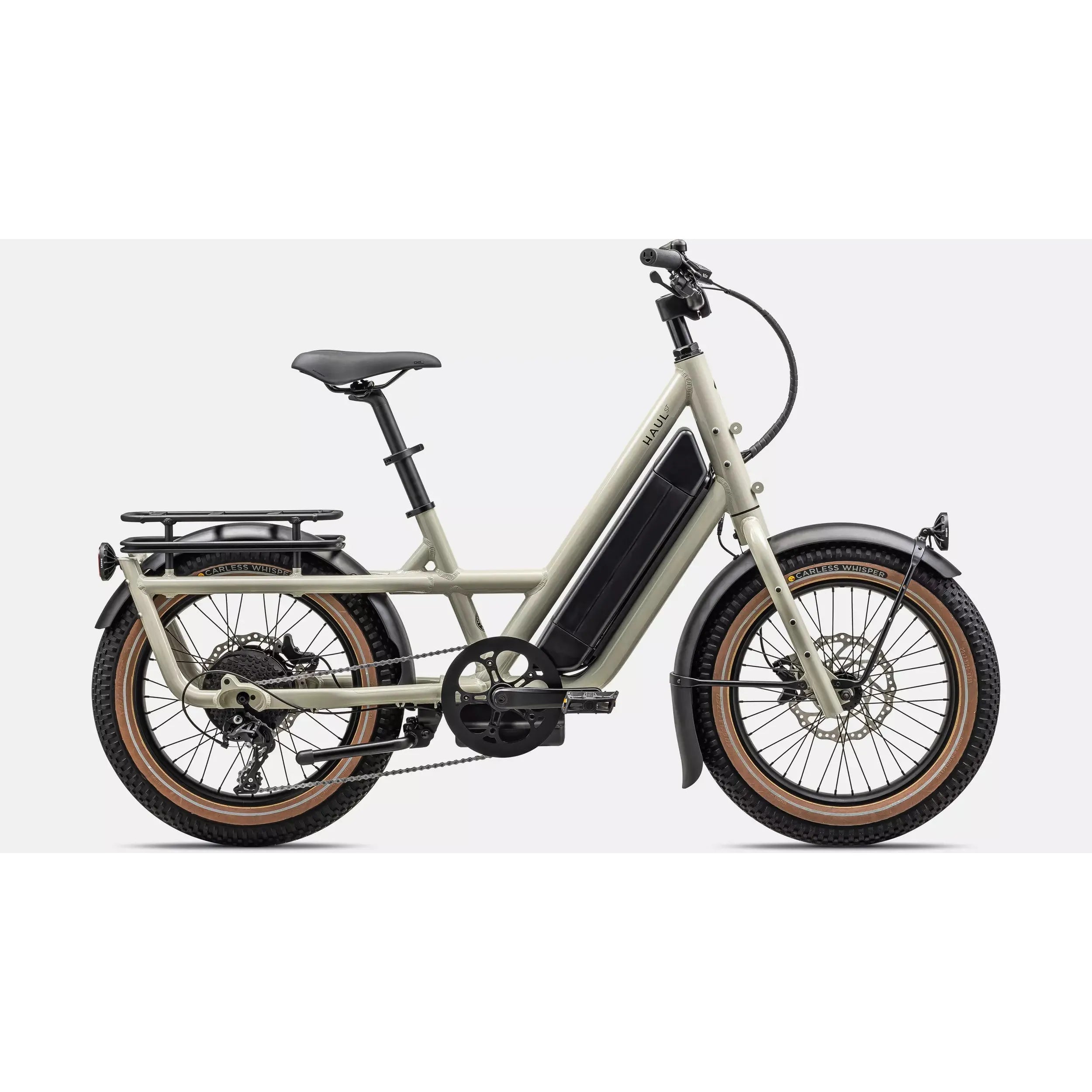 Specialized Globe Haul ST Electric Bike - White Mountain Gloss Finish | Includes FREE Spare Battery | Perfect for Urban Commuting & Off-Road Adventures