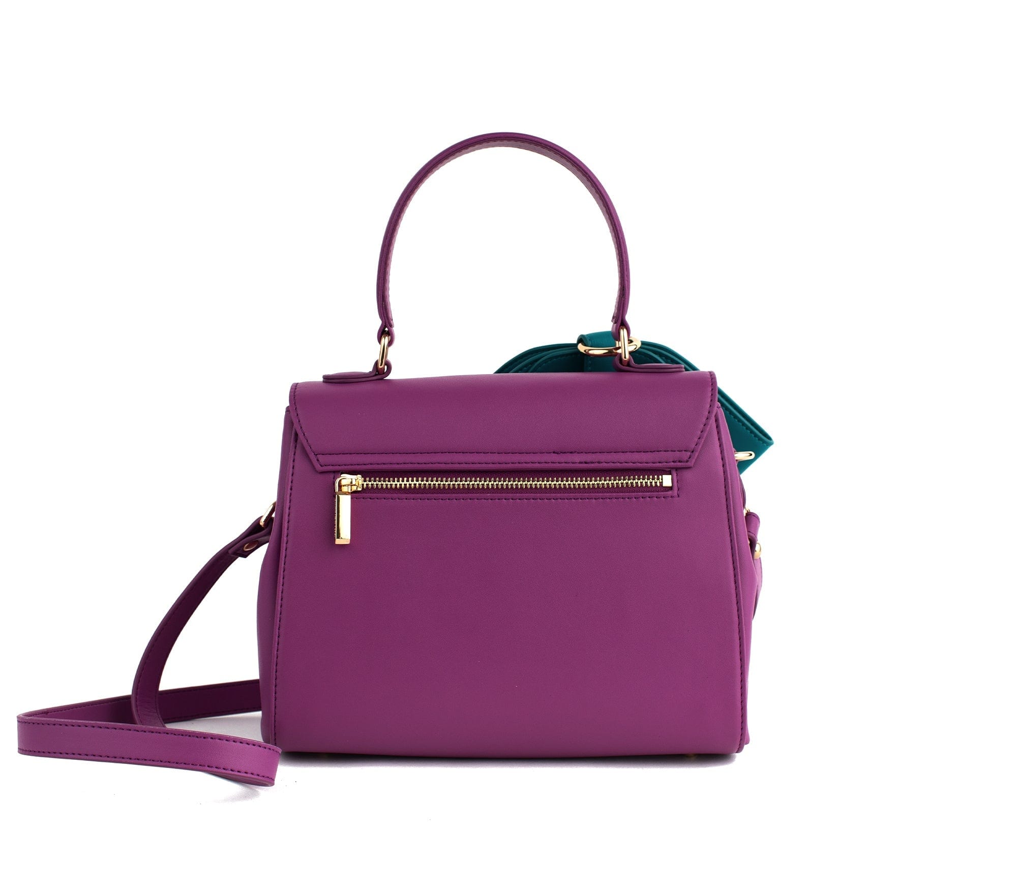 Vegan Leather Handbag for Women | Cottontail Purple Crossbody Purse | Ethical Fashion Accessory for Work, Travel & Everyday Use