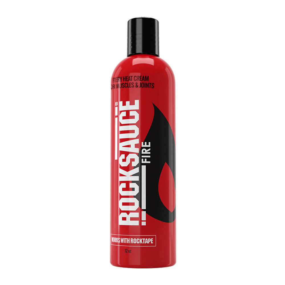 RockSauce Fire Topical Heat Cream - Muscle & Joint Pain Relief for Athletes & Active Lifestyles - Warming Therapy for Post-Workout Recovery & Arthritis Comfort