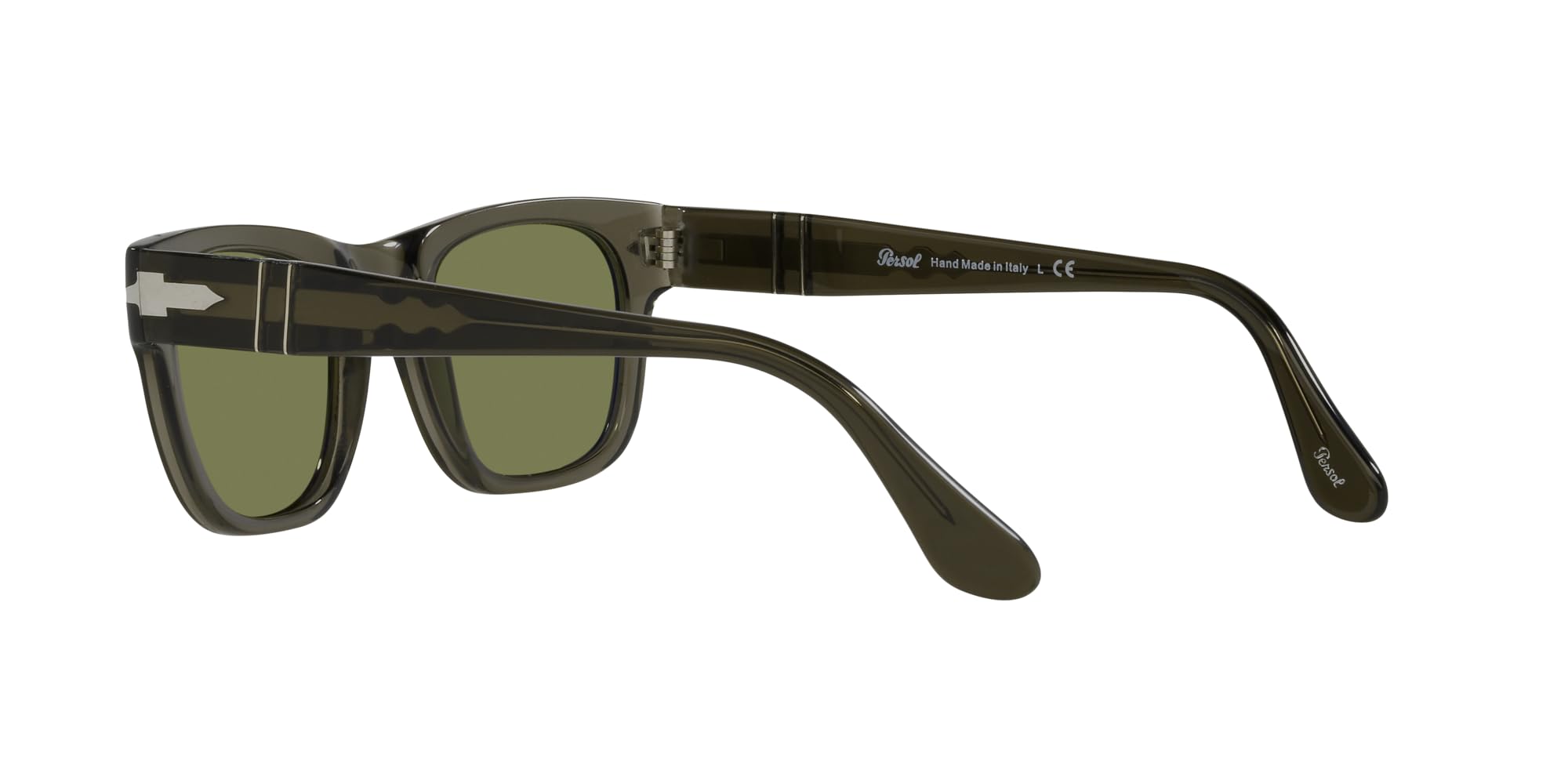 Persol PO3269S Square Sunglasses for Men & Women - UV Protection Polarized Lenses - Classic Retro Style - Perfect for Driving, Travel & Outdoor Activities