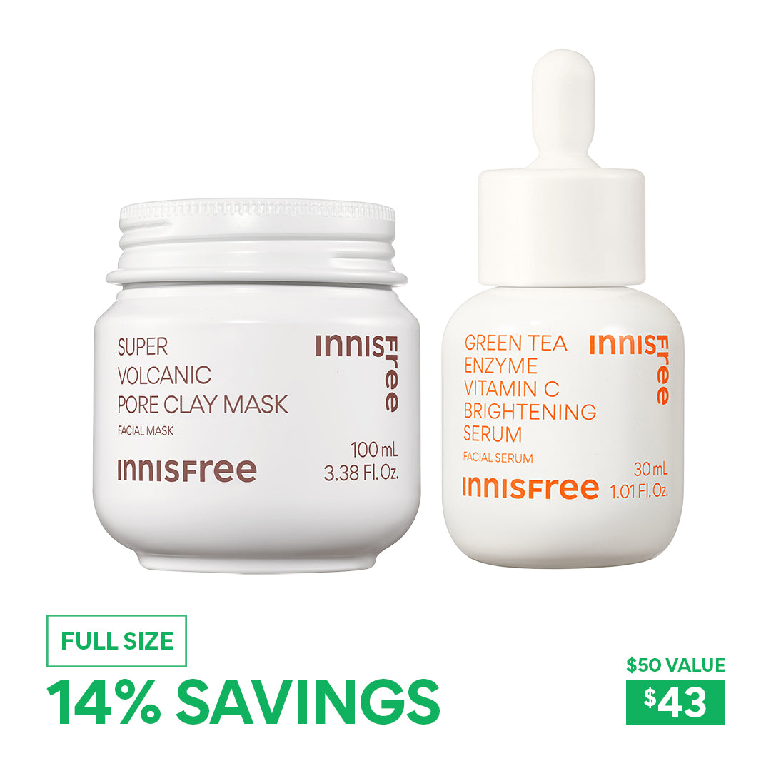 Exfoliating & Brightening Skincare Bundle - Gentle Face Scrub & Glow Serum for Radiant Skin | Perfect for Daily Routine & Nighttime Skincare