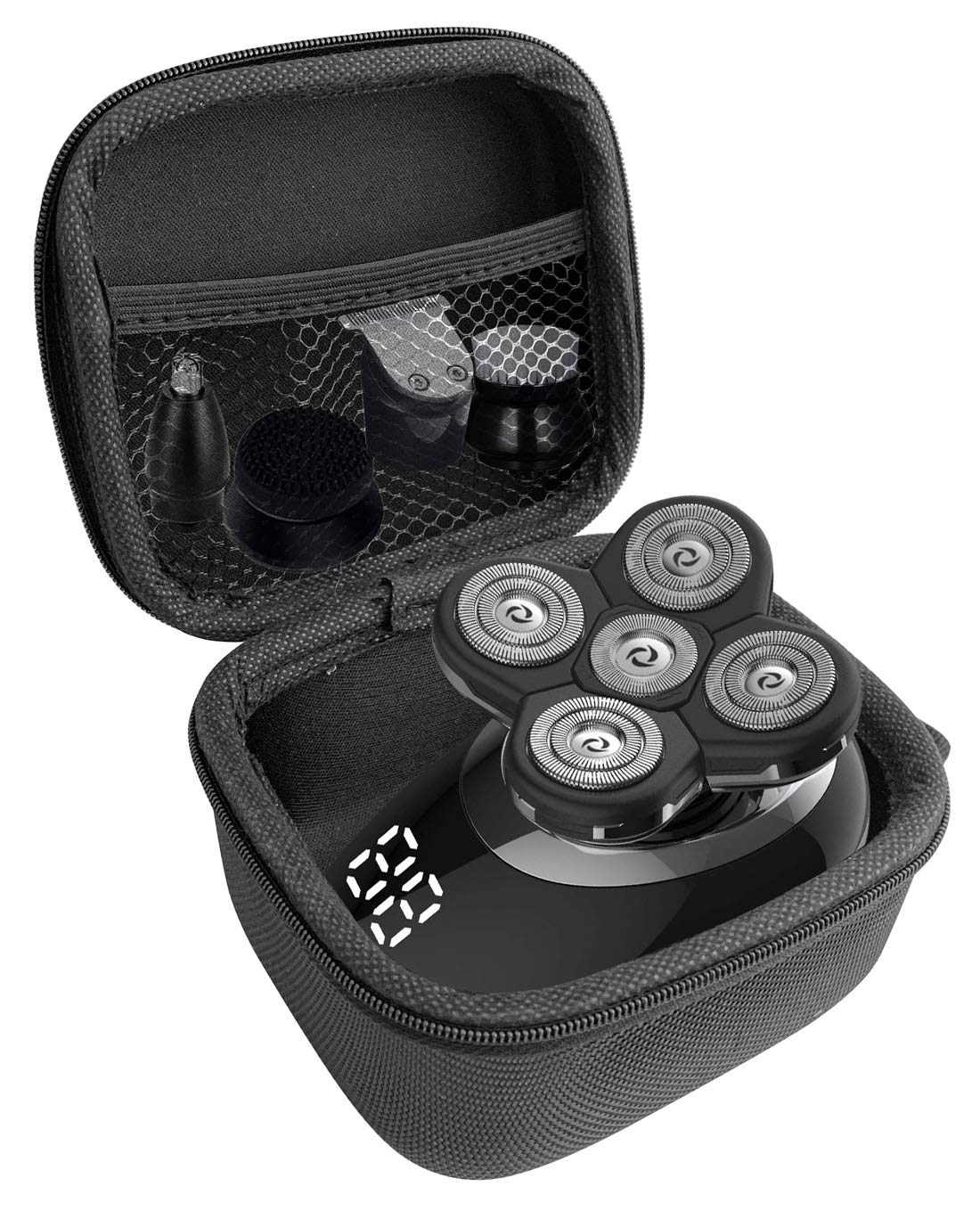 FitSand Hard Travel Case for Ehpow Electric Shavers - Protective Storage for Men's Grooming Kit, Perfect for Travel, Gym & Business Trips