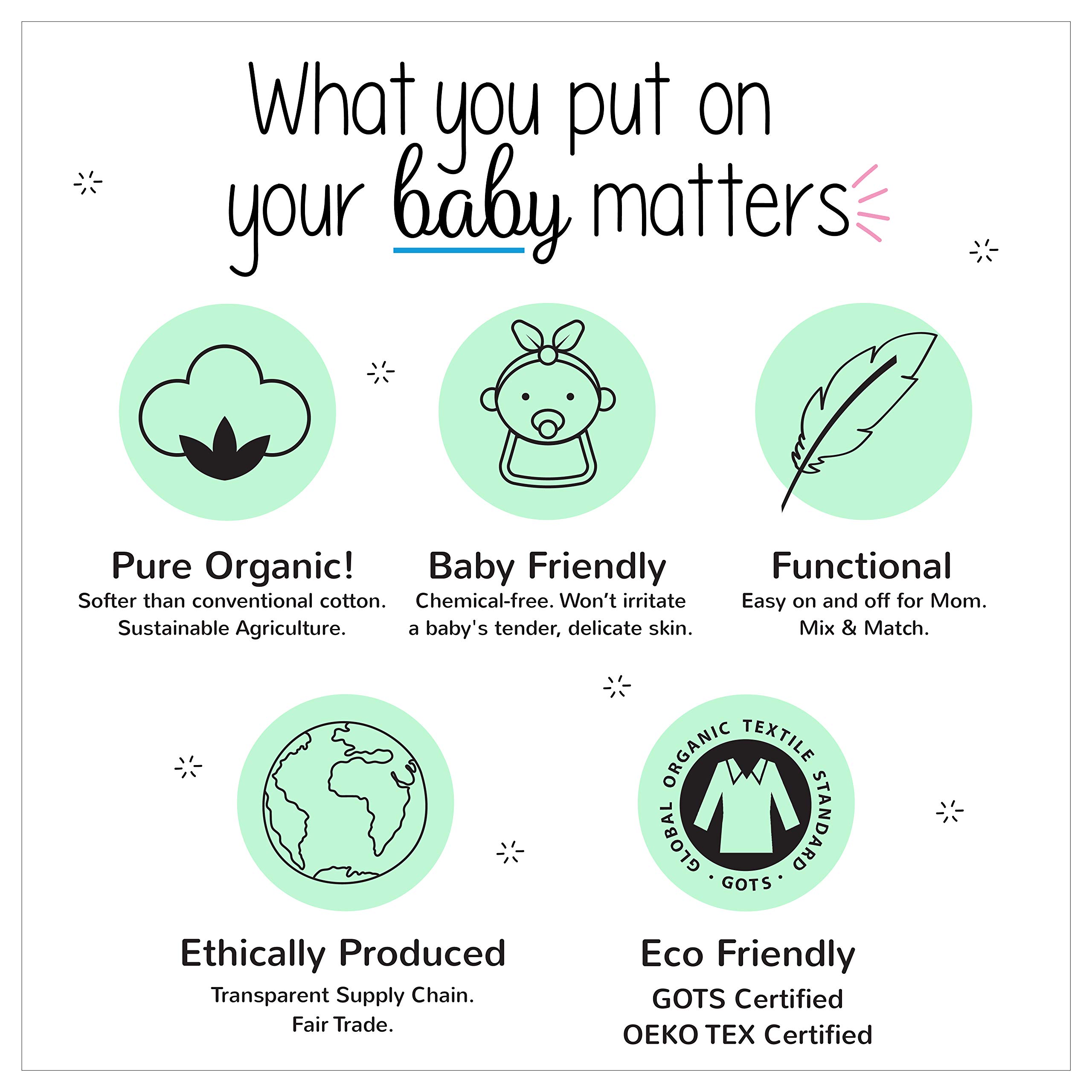 Organic Baby Shorts for Toddlers - Unisex & Comfortable for Playtime