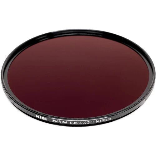 NiSi Solar Filter Pro Nano UV/IR Cut ND100000 Filter (82mm, 16.5 Stop) - Professional Solar Photography Filter for Telescopes & DSLR Cameras - Perfect for Eclipse Viewing & Astrophotography